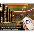 thumbnail image 5 of Controlador Remoto LED RF 2,4 GHz InaláMbrico RF TáCtil LED RGB Regulador de Intensidad para 5050 3528 RGB LED Tira de Luz 12V/24V, 5 of 5