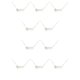 thumbnail image 1 of Minnieouse Retro Carta Encanto Constelaciones Amistad Collar DIY Chic con Tarjeta de Exhibición Colgante para Amante Festival Regalos Plata Type1 NO1 Minnieouse CBP222045, 1 of 5