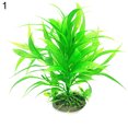 thumbnail image 2 of Flmtop Artificial Ornament Plastic Plant Aquarium Fish Tank Fake Grass Decoration 1#, 2 of 8