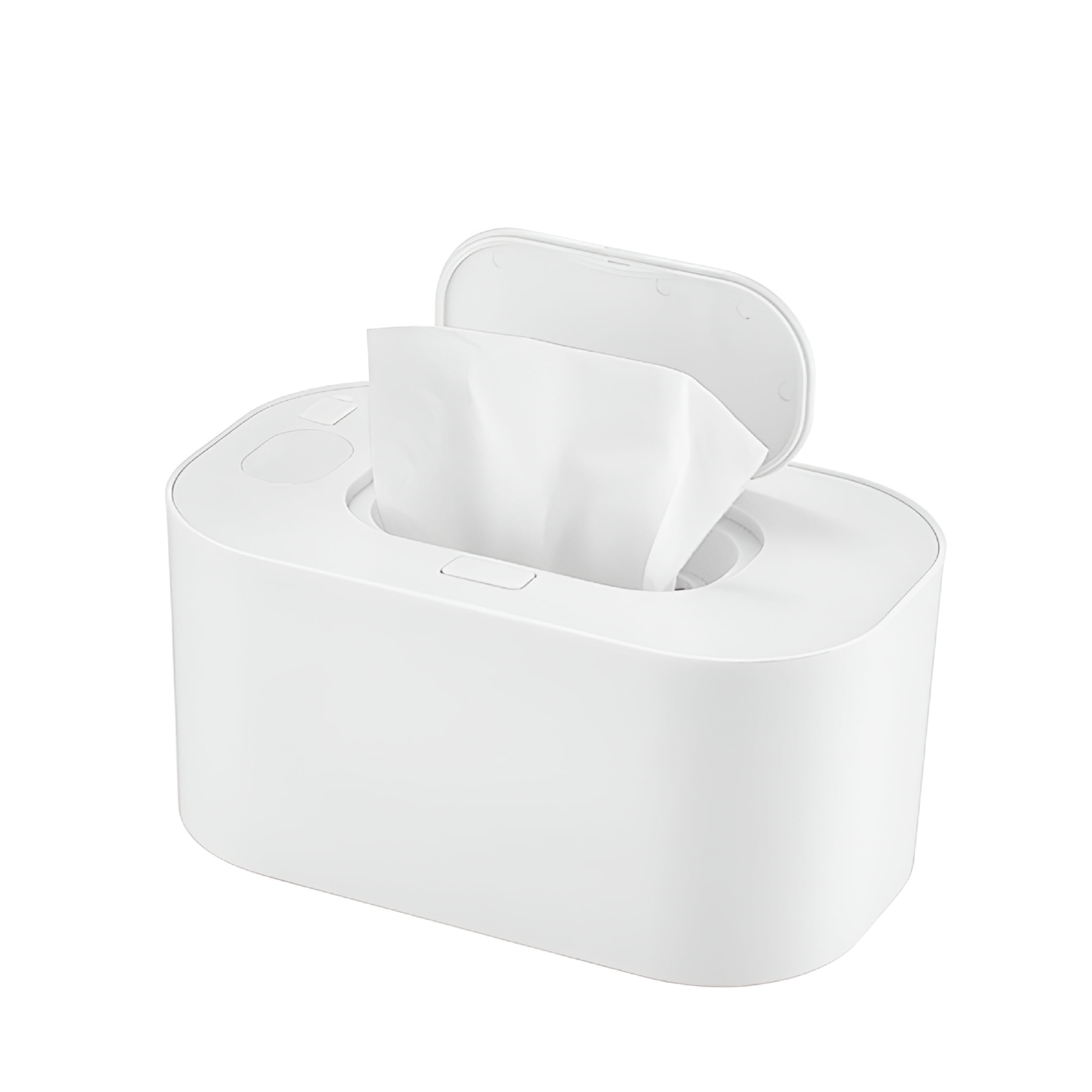 HIBIBUD 2026 New Smart Car Tissue Warmer-Wipe Warmer for Vehicle and Home Use,Constant Temperature Moisturizing Box with Temperature Display,No Need Water and Sponge,Portable Insulated Wipes Holder