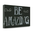 thumbnail image 2 of Tangletown Art, 47 x 28 "Be Amazing " by Cindy Shamp, Gallery Wrap Canvas Art pr, 2 of 2