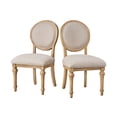 thumbnail image 2 of The Pioneer Woman Willa Rounded Back Dining Chairs, Heirloom Wheat, Set of 2, 2 of 12