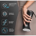 thumbnail image 7 of Steamer for Clothes, 1200W Handheld Garment Steamer, 2-in-1 Steamer & Iron, 25s Fast Heat-Up, 120ml Tank, Portable Travel, Polardo, 7 of 7