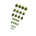 thumbnail image 2 of pitrice 28pcs Model Trees Train Railroad Layout Diorama Wargame Scenery Scene, 2 of 9