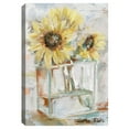 thumbnail image 4 of Masterpiece Art Gallery Tournesols Sunflower In Vase By Studio Arts Canvas Art Print 24" x 36", 4 of 4