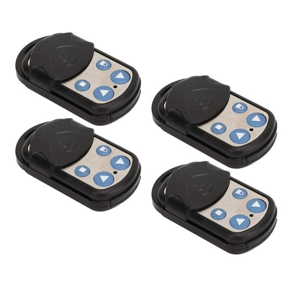 433MHz Garage Door Remote, Learning Codes Easy Pairing Anti Lost Garage Gate Door Opener for Electric Rolling Doors Gates