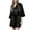 Black, variant on beishanbush Clothing 2026 Underwear Under $5 Women Black Silk Satin Kimono Robe Lace Bathrobe Underwear Sleepwear Pajamas