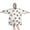 White Cow Head, variant on Wearable Oversized Blanket,White Cow Head Pattern Wearable Blanket Hoodie for Adults,Cozy Hooded Blankets with Super Pockets,Super Warm Fuzzy Pullover for Women & Men