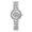 Silver, variant on Ladies Quartz Watch with Starry Small Dial Alloy Case Diamond-Studded Wristwatch Charming Rhinestone-Adorned Design