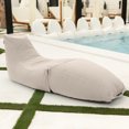 thumbnail image 6 of Jaxx Prado Outdoor Chaise Lounge, Pearl, 6 of 7