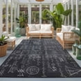 thumbnail image 2 of Area Rugs 5'x7', Mathematics Formulas Carpet Runner Indoor Outdoor Rugs Home Decor Aesthetic, Blackboard with Math Numerical Geometric Non Slip Mats Washable Accent Rug for Living Room Bedroom, 2 of 8