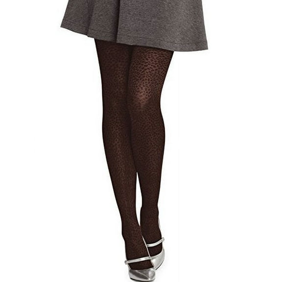 1pc Hanes Women`s Animal Tight, 0C111, T, Coffee