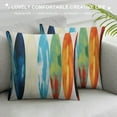 thumbnail image 3 of JEUXUS Short Plush Pillowcase (Universal 1) Large Scale Abstraction Zipper Closure White, 3 of 5