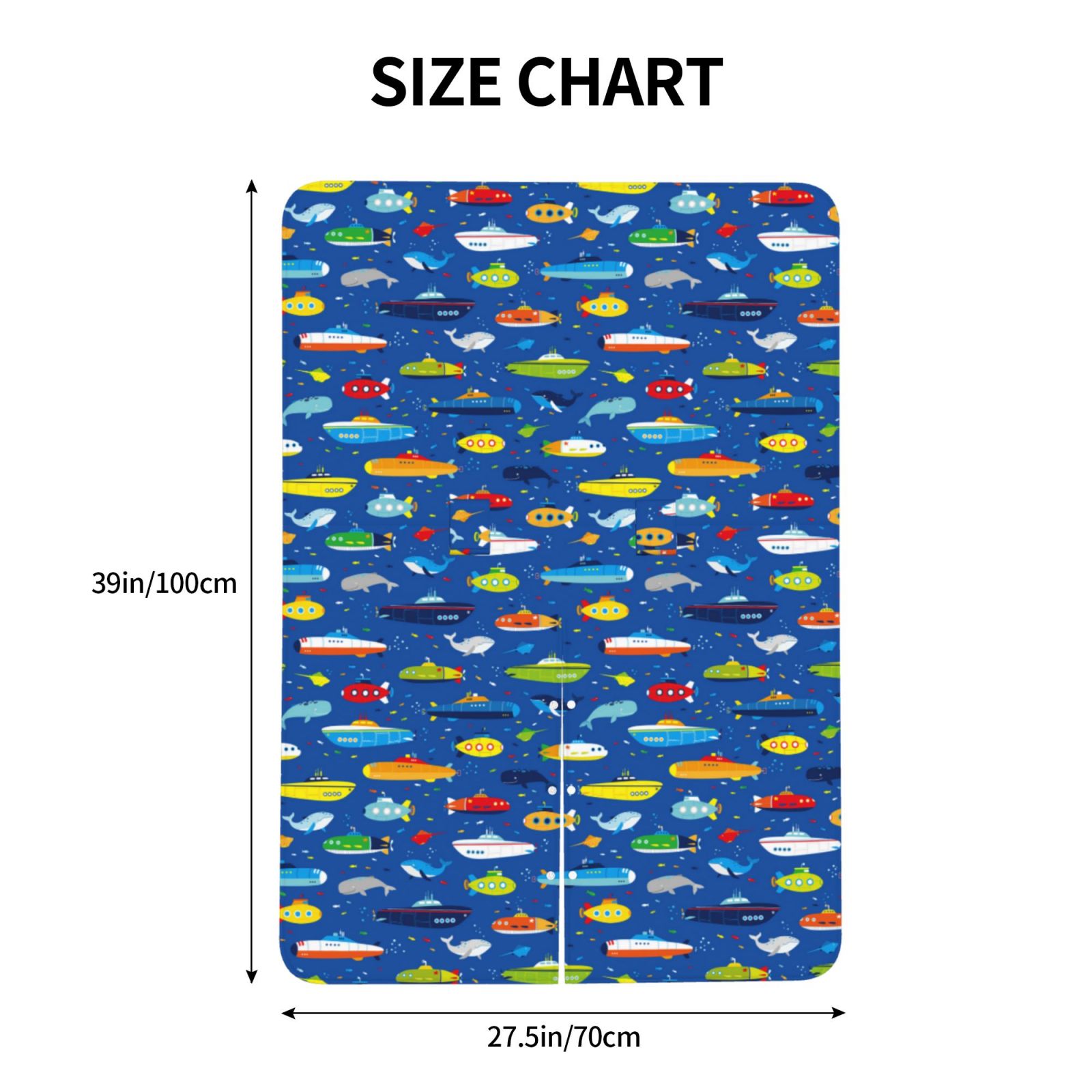 Naloa Submarines And Whales Baby Car Seat Cover, Breathable Baby Carrier Cover, Multiuse Baby Carrier Cover & Nursing Breastfeeding Cover