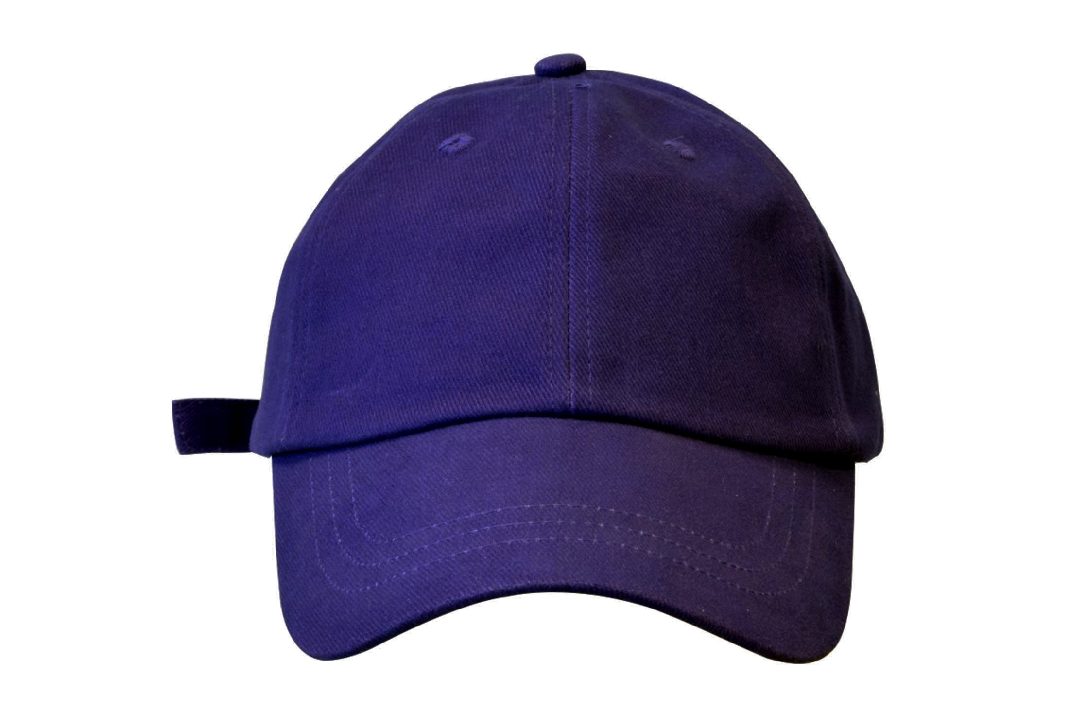 KC Caps Unisex Cotton Baseball Cap Adjustable Plain Hat (21 Styles