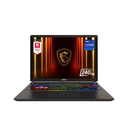 MSI Vector 16 HX AI Gaming Laptop (Intel 24-Core Ultra 9-275HX, RTX 5080 175W, 16" QHD 240Hz, 32GB DDR5, 1TB NVMe Gen4 SSD, Wi-Fi 6   BT 5.3, HDMI, 2xUSB-C/DP, RGB Backlit Keyboard, Windows 11 Pro)