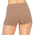 thumbnail image 4 of ALWAYS Women's Premium Super Soft Spandex Shorts Tan 2XL, 4 of 7