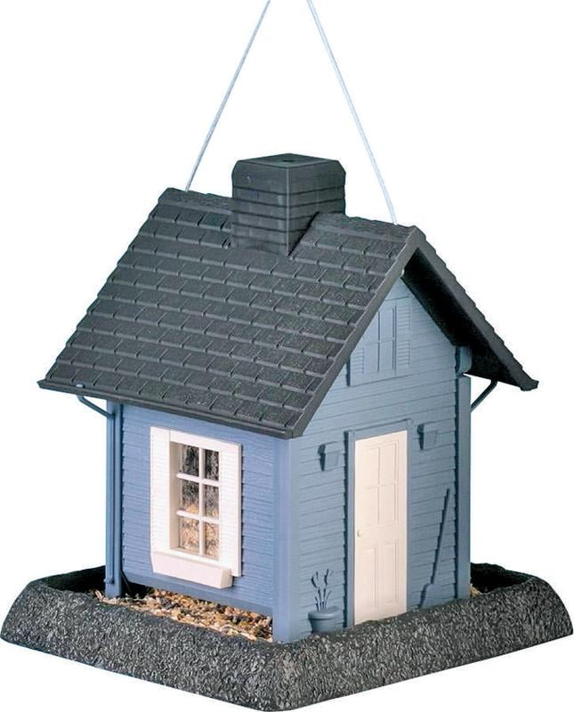 North States Blue Cottage Birdfeeder by North States Industries