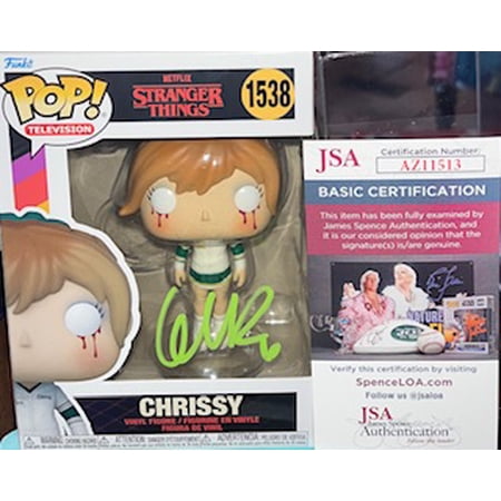 Funko Pop! Television Vinyl Figure Chrissy Stranger Things Signed #1538