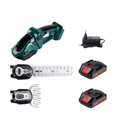 thumbnail image 1 of 2 In 1 Electric Hedge Trimmer Cordless Portable High Power Household Lawn Mower Rechargeable Pruner Weeding Garden Tools, 1 of 5