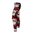 thumbnail image 5 of Qulqfy Christmas Leggings for Women Active Track High Waisted Red Lounge Plus Size Casual Cat Print Leggings Womens Pants Trendy L, 5 of 9