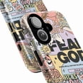 thumbnail image 2 of Fear God Inspirational Phone Case, Faith-Based Religious Collage Design iPhone Cover, Motivational Bible Verse Protective Case for iPhone 17 16 15 14 13 12 11 Pro Plus Mini, 2 of 6