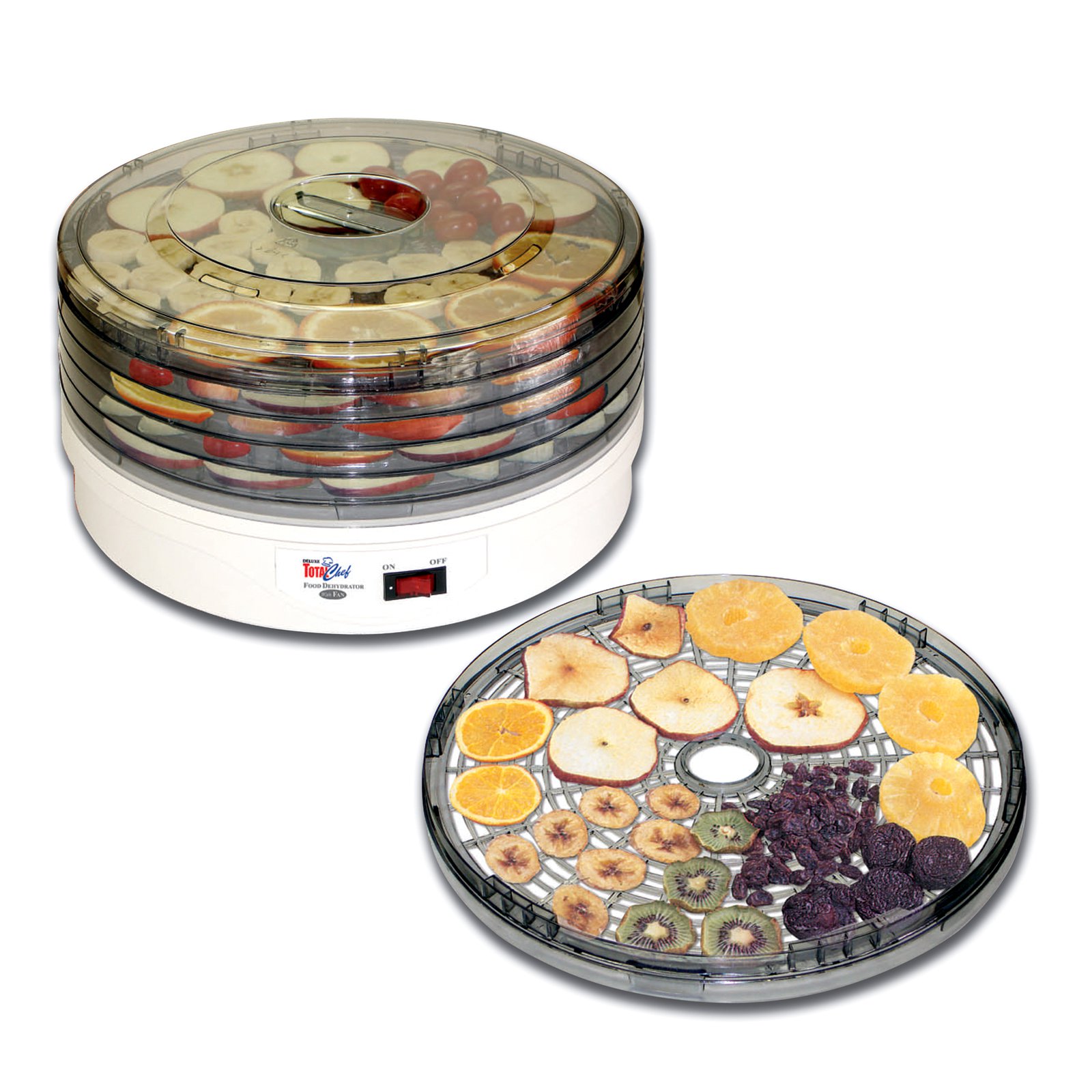 Total Chef 5Tray Deluxe Food Dehydrator
