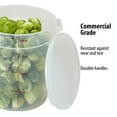 thumbnail image 2 of Recipiente de almacenamiento de alimentos Cambro de 4 litros (paquete de 2) sin BPA con tapas, 2 of 4
