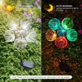 thumbnail image 2 of Luces De Jardín Luces Solar Jardín 600mAh Batería Regalo para Familia Amigos Madre (A-) 2pcs Kuymtek Para estrenar, 2 of 4
