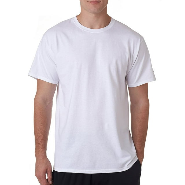 Champion T-Shirt de Base pour Homme, 3TG, Blanc