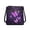 Butterflies Stars, variant on Wolf Pattern PU Leather Crossbody Purse Shoulder Bag, Adjustable Strap Water-Resistant Purse Satchel Stylish for Travel Daily Storage