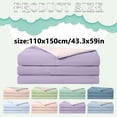 thumbnail image 3 of 110x150cm Purple Jade Double Panel Summer Quilt by Dusknt Soft Lightweight Breathable Reversible Bed Comforter for Hot Sleepers Machine Washable Bedding, 3 of 6