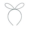 thumbnail image 4 of Unique Bargains 1 Pc Cute Frosted Rabbit Headbands for Women Blue Gray, 4 of 6
