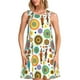 thumbnail image 1 of Balery Beautiful African Womens Vestidos de verano para mujer con estampado: vestido holgado sin mangas, vestido playero informal y cómodo para días calurosos., 1 of 7
