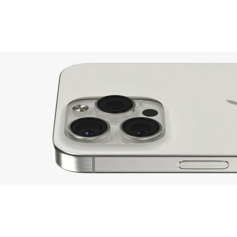 Restored Apple iPhone 15 Pro 512GB - White Titanium (Factory Unlocked)  (Refurbished) 