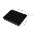 thumbnail image 4 of Molde para hacer cubitos de hielo Ecomeon silicona 20 rejillas color negro, 4 of 5