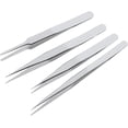thumbnail image 1 of HUGFEGWE Outils Médicaux Pinces Acier Inoxydable Anti-Iodure Pinces Longues 12-14 cm Tête Droite Coude Ensemble de Pinces Acier Inoxydable (Taille : ST13) CJB91-87264, 1 of 1