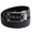Black/Silver, variant on FEDEY Mens Classic Leather SWAG Statement Ratchet Belt w Automatic Buckle