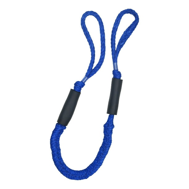 Arola 4 Piezas Línea De Amarre Elástica Para Barco – Cuerda De Muelle 4ft (124cm) Se Estira Hasta 5,5ft | Protege Tu Embarcación De Golpes