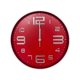 thumbnail image 1 of Reloj de Pared Plástico Innovador 30 Centímetros rojo, 1 of 9