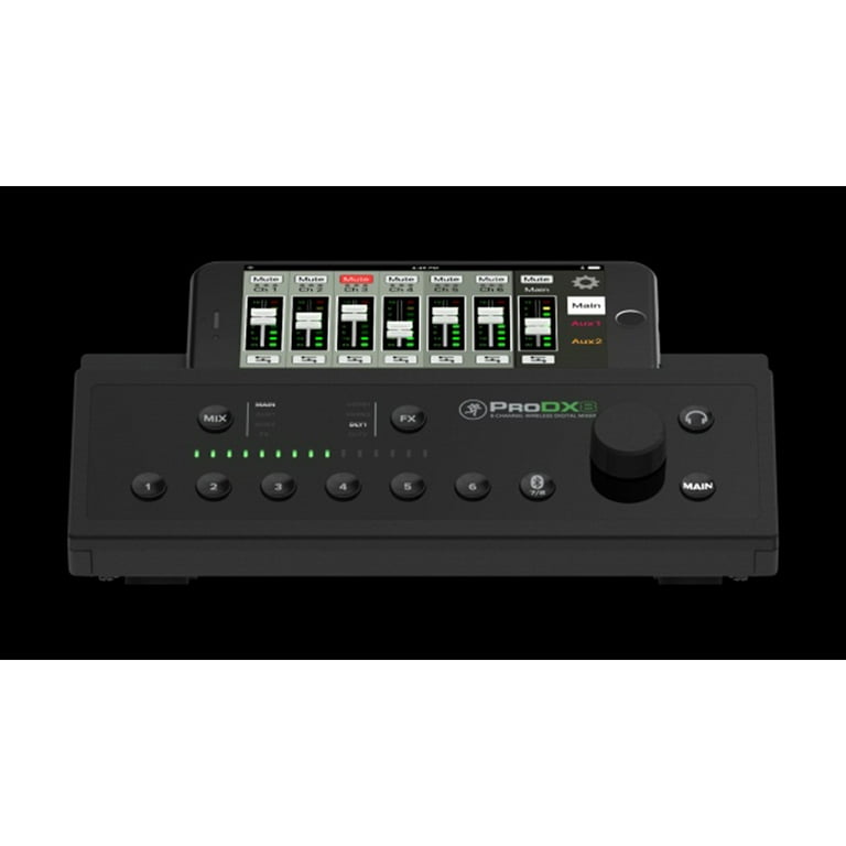 希少】8チャンネル ワイヤレス デジタルミキサー MACKIE pro dx8