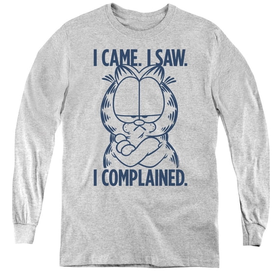Garfield - I Complained - Youth Long Sleeve Shirt - X-Large