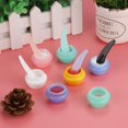 thumbnail image 4 of 100 Pcs MINI Spatules de Maquillage, Spatules Réutilisables à Pointe Crème Spatules Cosmétiques Givrées, 4 of 6