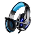 thumbnail image 1 of Auriculares gamer inalámbricos Kotion Each G9000 black y blue con luz LED, 1 of 4