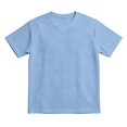 thumbnail image 5 of Letdown Men Classic Short Sleeve Tee, Men’s Waffle V-Neck T-Shirts, Vintage Shirts, Men’s T Shirts, Solid Tee (Light Blue,M), 5 of 5