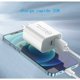 thumbnail image 4 of Enchufe de cargador USB C rápido de 20 W, USB C + USB A Adaptador de carga de energía universal PD&QC 3.0 para iPhone 13,12,12 Mini,Pro,Max,11,11pro,XS,XR,8 Plus,Pad,Air,Samsung Galaxy S21,, 4 of 5