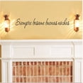 thumbnail image 3 of Adhesivo de pared Cateissary proverbios letras Decoración del hogar, 3 of 6