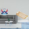 thumbnail image 2 of Escultura de cisne acrílico, centro de mesa con asa, bandeja de mesa para oficina, estantería, comedor, almacenamiento de joyas, decoración del hogar., 2 of 8