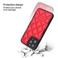 thumbnail image 3 of Dteck For iPhone 11 Pro Max (6.5 inch) Case,Hybrid Slim Shockproof PU Leather Camera Protector Cover,Red, 3 of 8