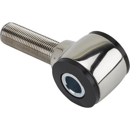 Stainless Steel 4-Bar Rod End 5/8-18 LH Thread Polished